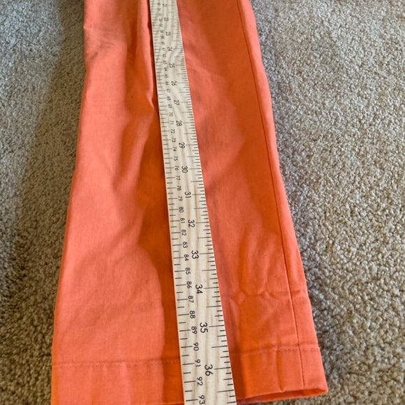 Banana Republic Ryan Fit Coupe Pants in Coral Salmon Size 6 - Picture 5 of 7